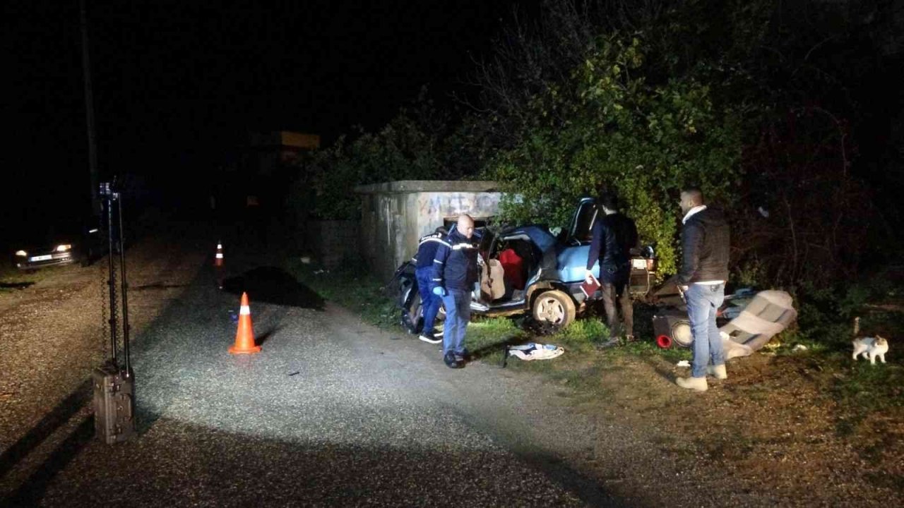 Kazada can veren 14 yaşındaki gencin cenazesi Adli Tıp Kurumdan alındı