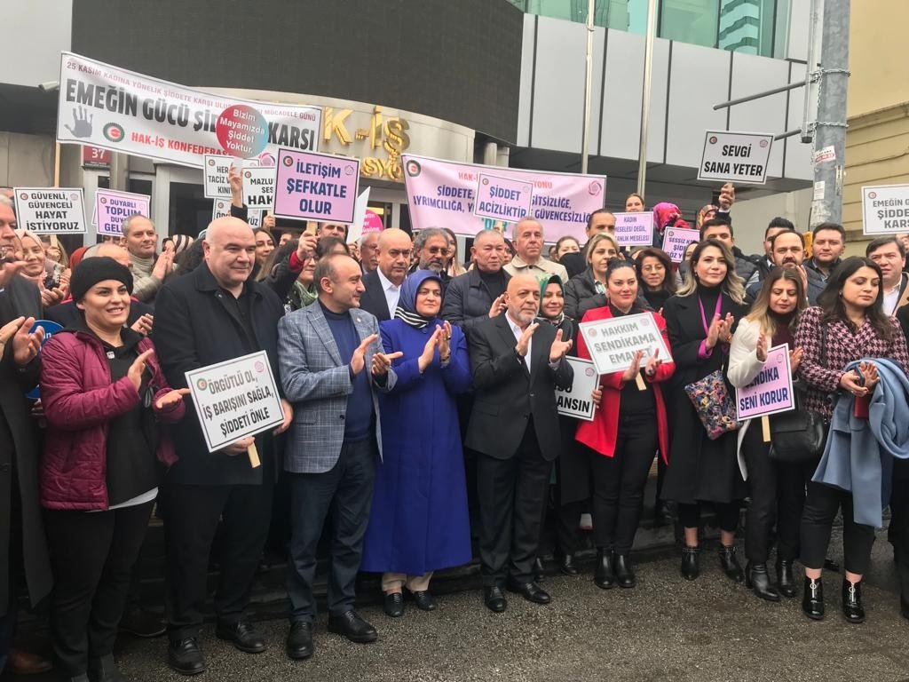 HAK-İŞ Genel Başkanı Arslan: “Sorunların çözümünü bir cinsiyete terk edemeyiz”