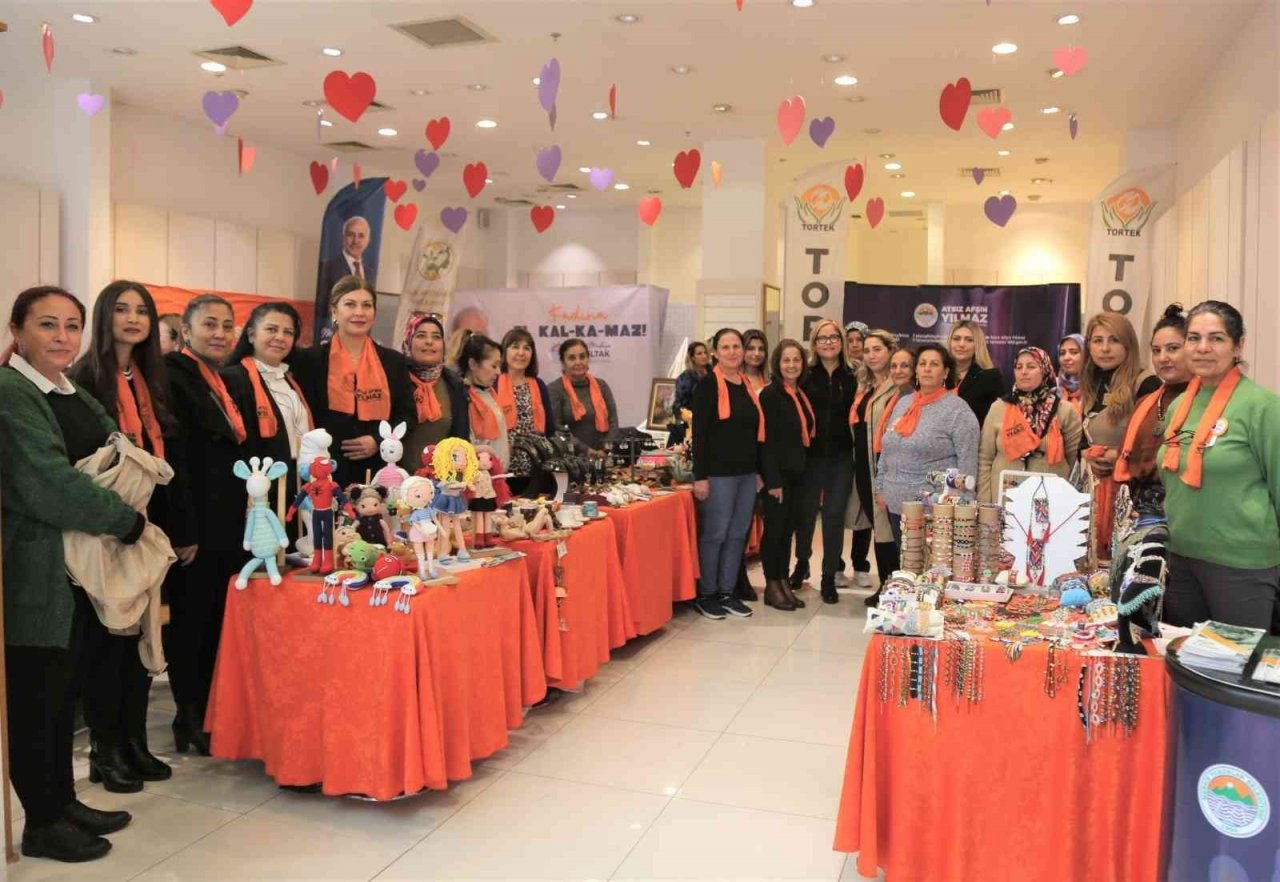 Kadına şiddetle mücadelede tek yürek oldular