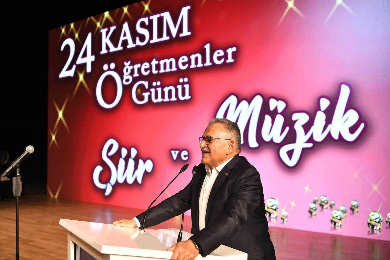 Başkan Büyükkılıç’tan öğretmenlere: “Bizim her şeyimizsiniz, iyi ki varsınız”
