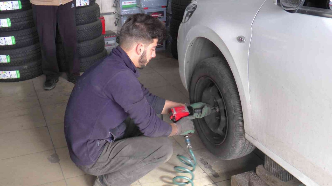 Kışlık lastik için son günü beklemeyin