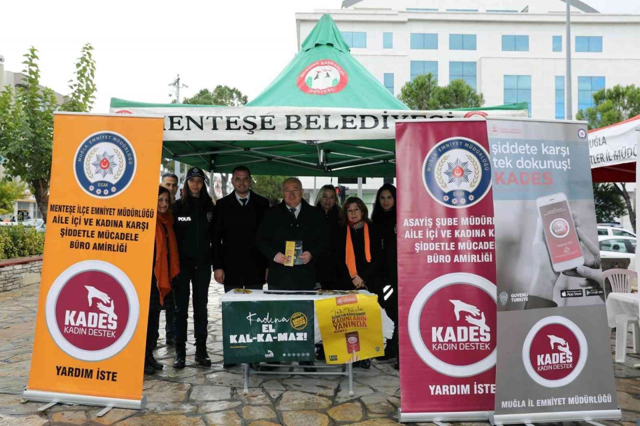 Menteşe Belediye Başkanı Gümüş; "Kadınların her zaman yanındayız"