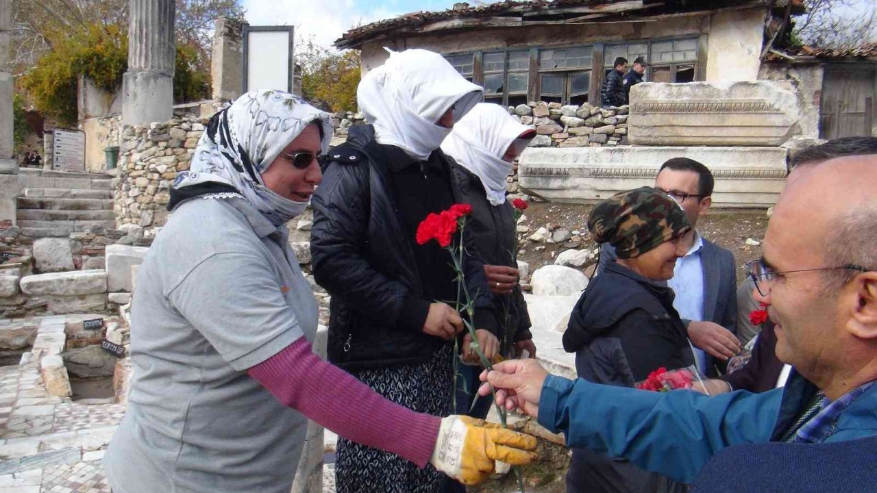 Stratonikeia antik kentinde kadına şiddet etkinliği