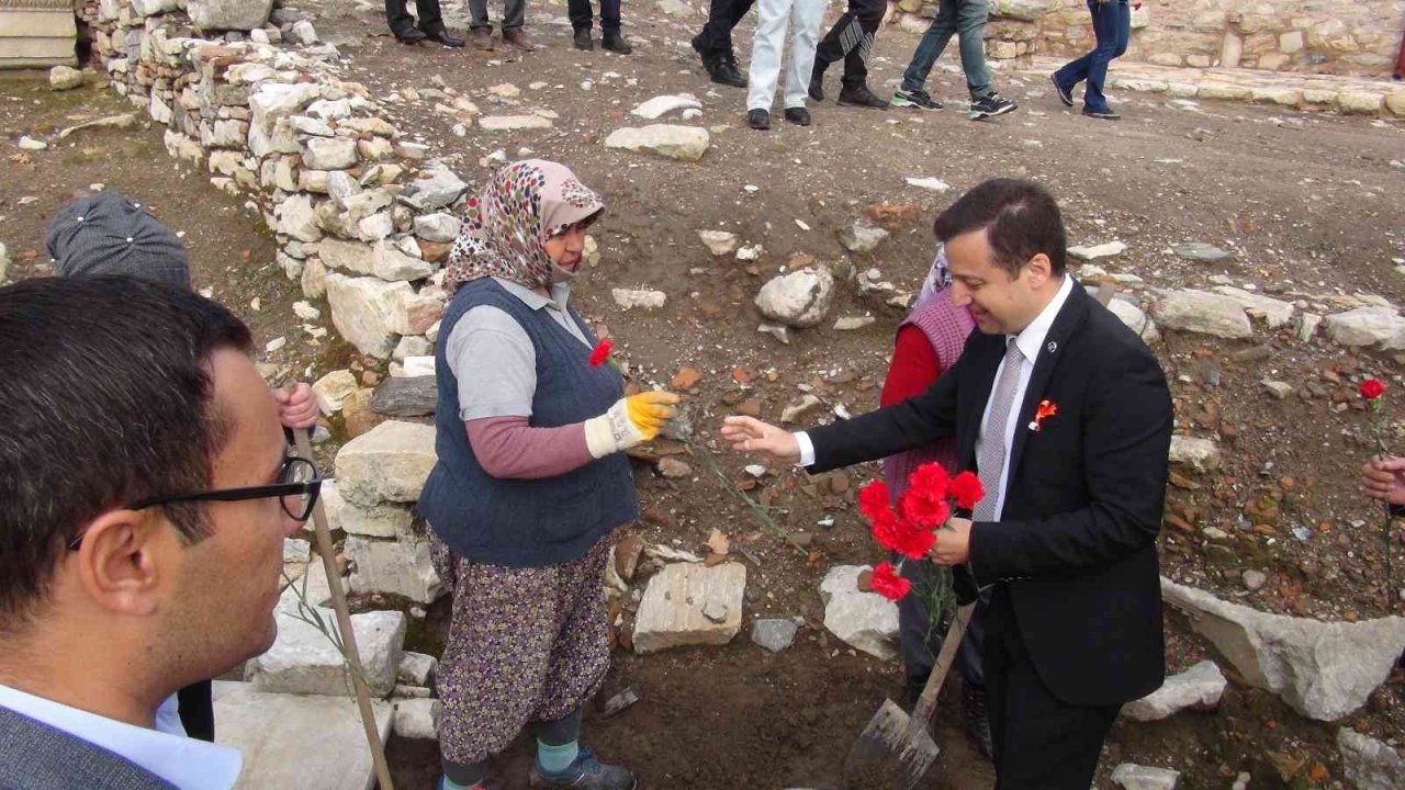 Stratonikeia antik kentinde kadına şiddet etkinliği