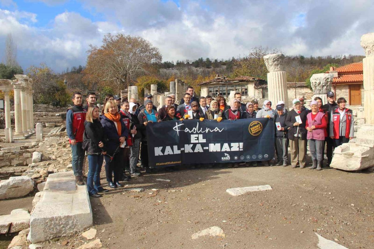 Stratonikeia antik kentinde kadına şiddet etkinliği