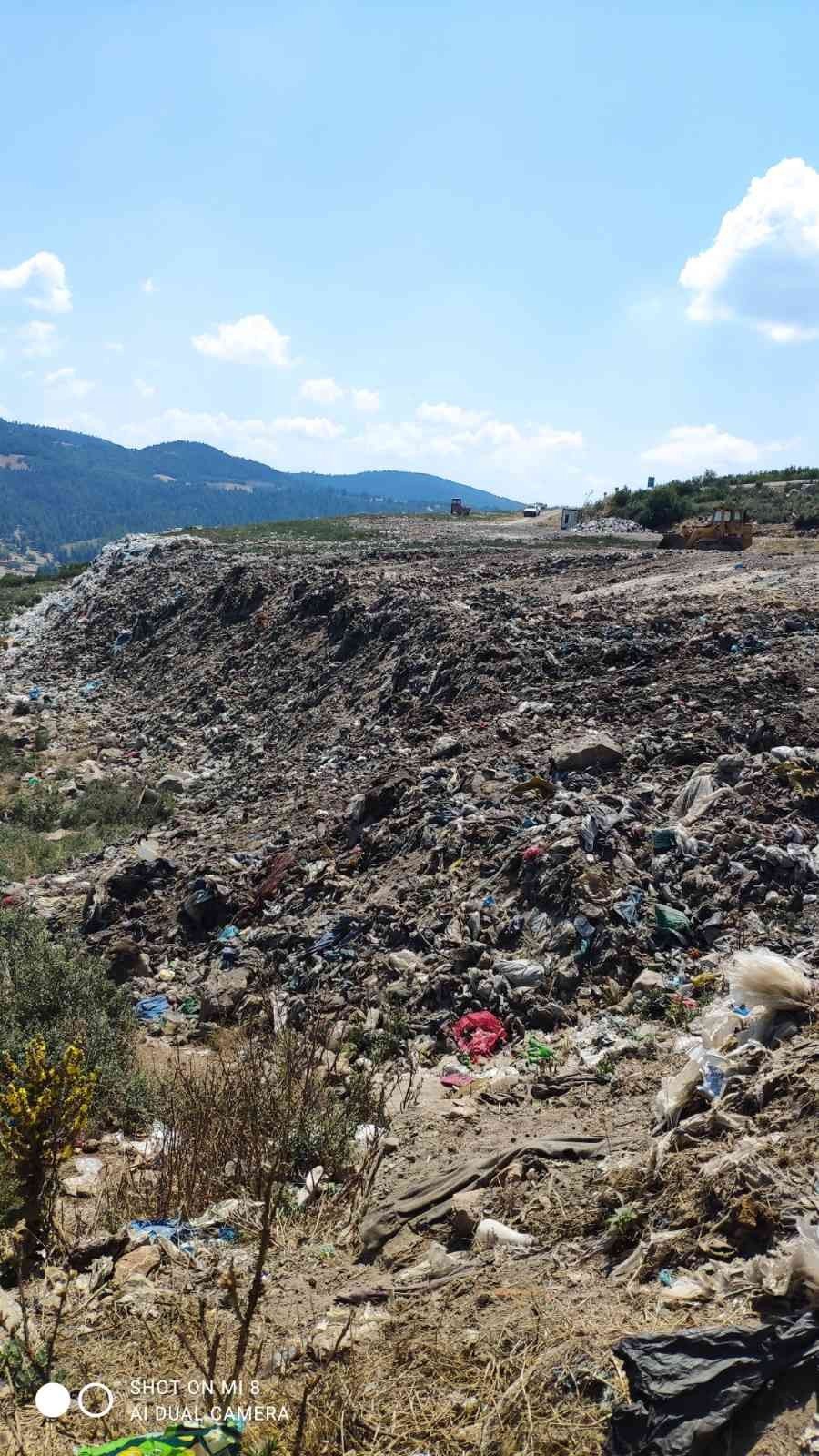 Orhaneli çöp sahası rehabilite edildi