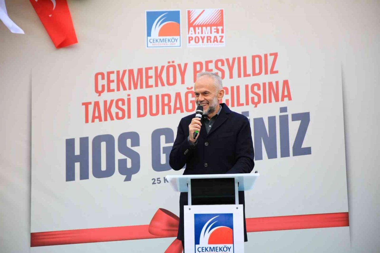 Çekmeköy’de taksiciler yeni duraklarına kavuştu