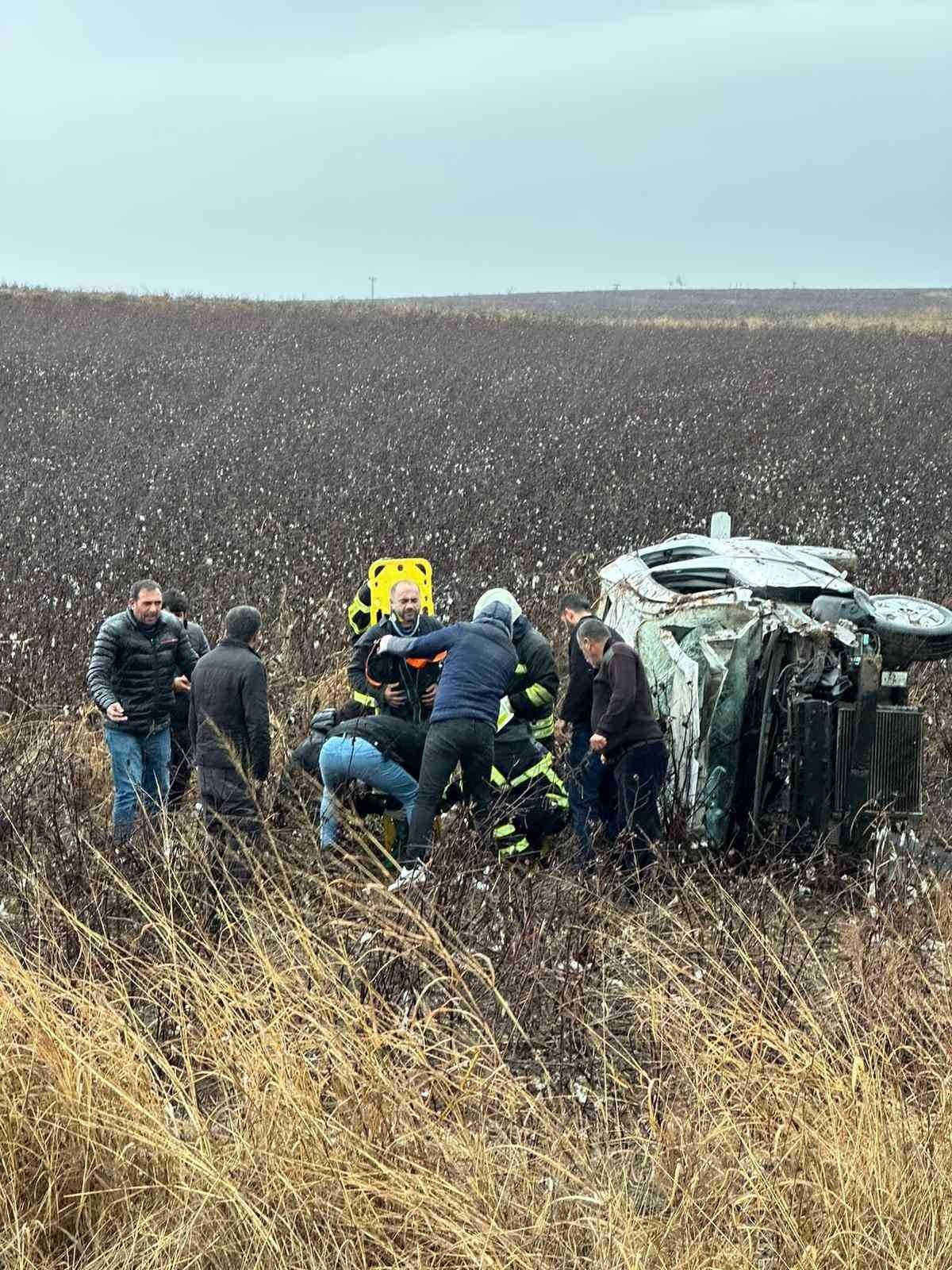 Bismil’de kaza: 1 yaralı