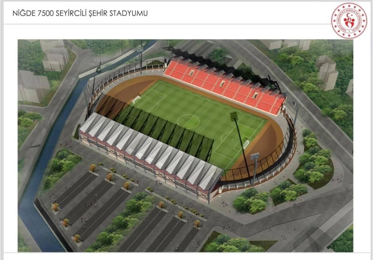 Niğde Stadyumu’nda ilk kazma vuruldu