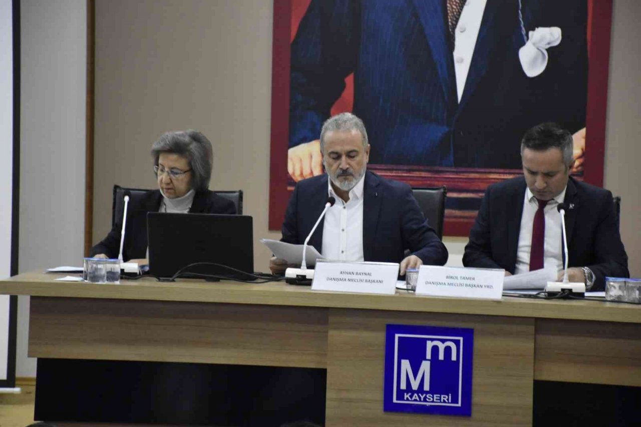 Kayseri Serbest Muhasebeci Mali Müşavirler Odası Danışma Meclisi Toplantısı Yapıldı