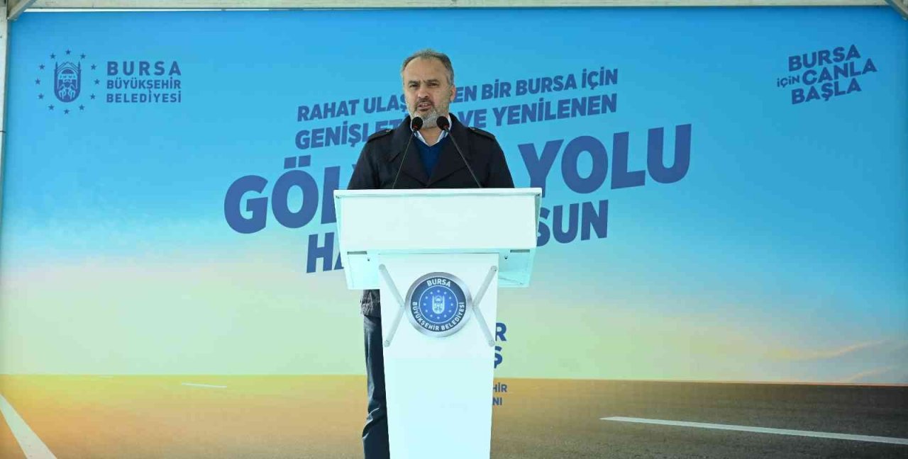 Gölyazı yolu sil baştan yenilendi