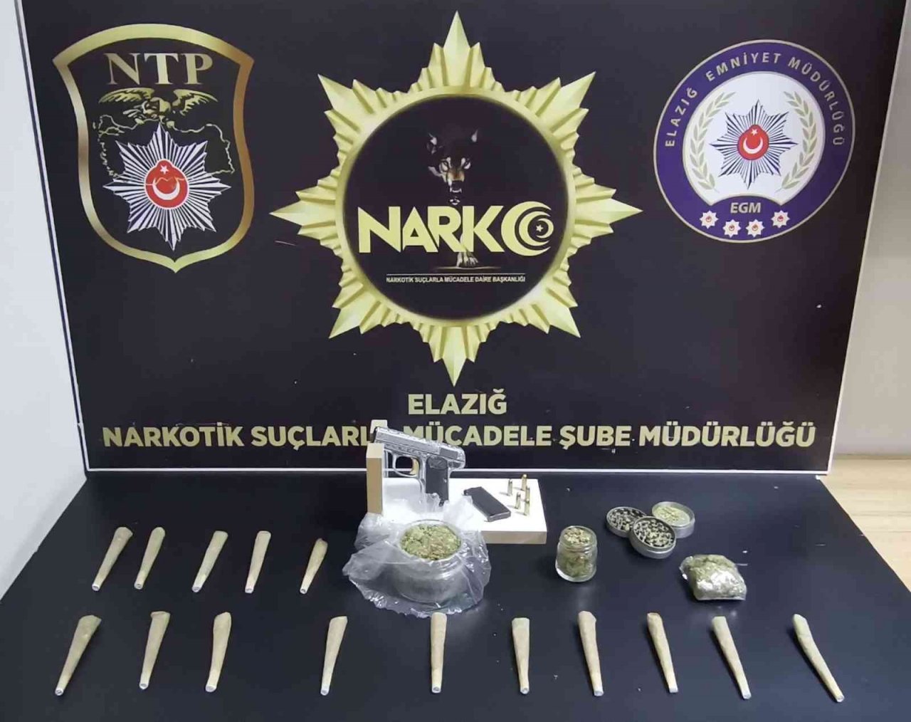 Elazığ’da 36 kilo esrar ele geçirildi: 3 tutuklama