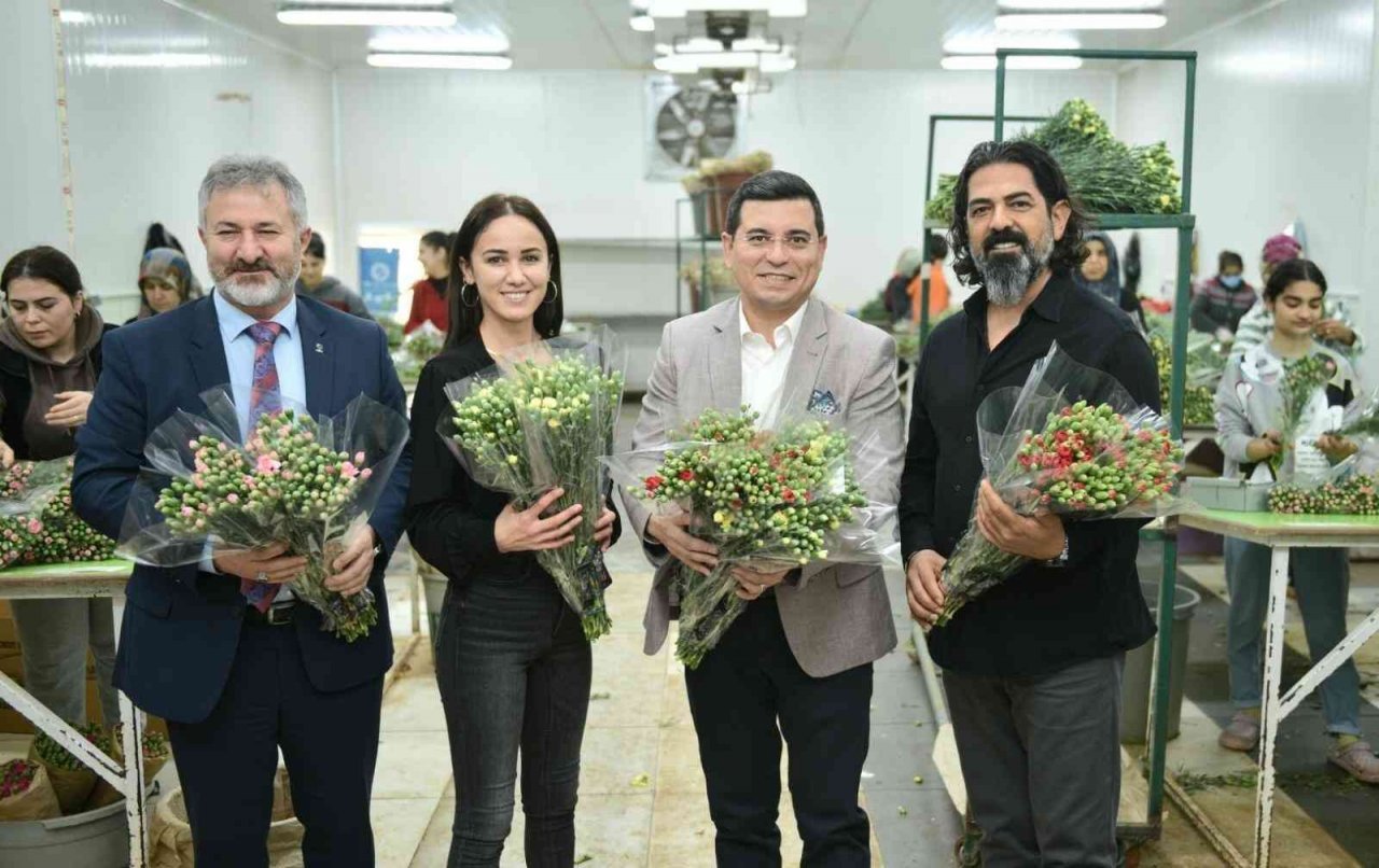 Dünya’nın çiçeği Kepez’den