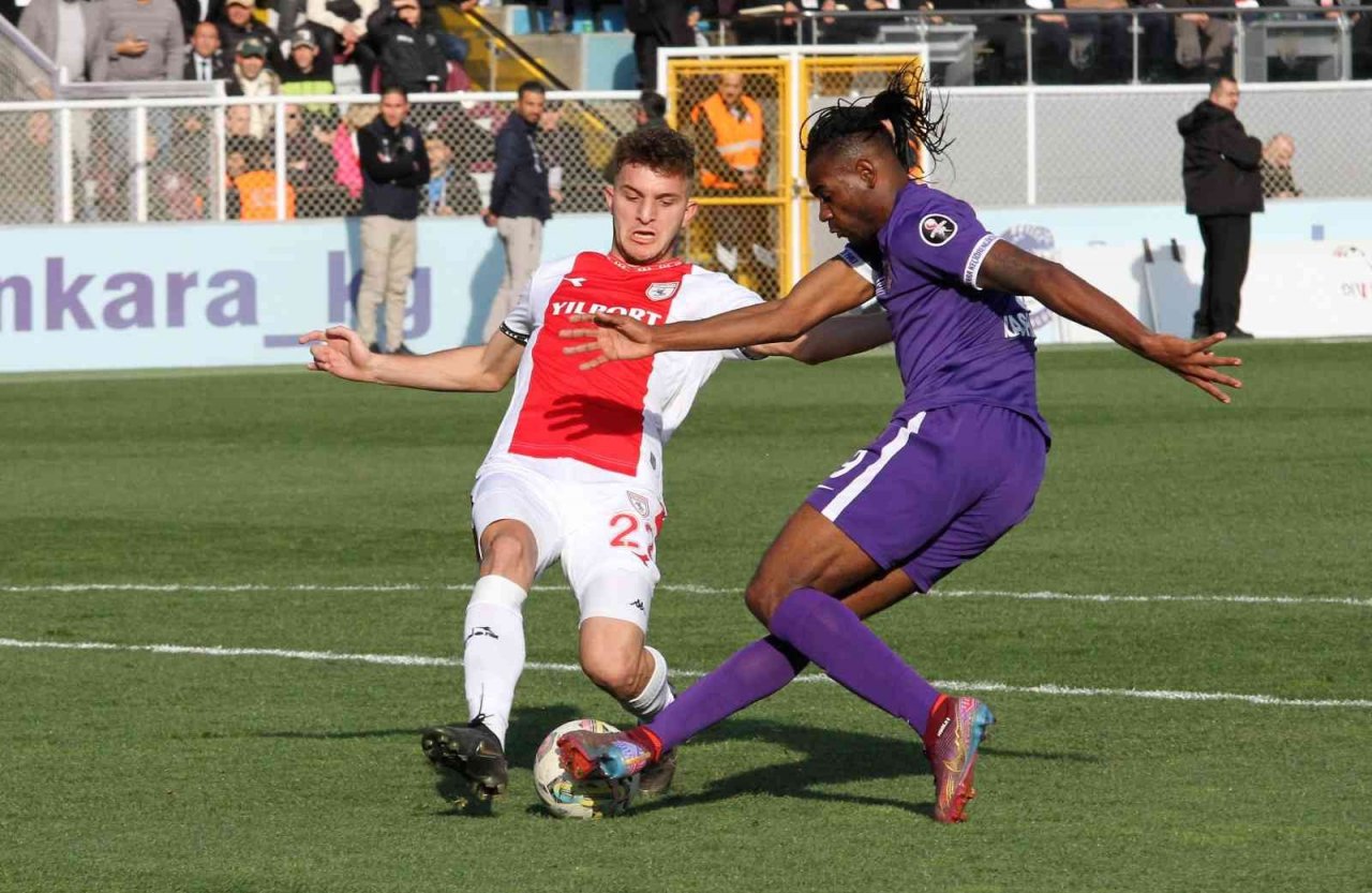 Spor Toto 1.Lig: Ankara Keçiörengücü: 1- Yılport Samsunspor: 1