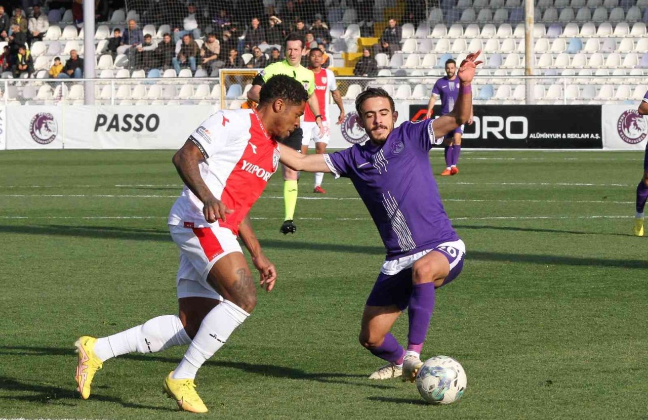 Spor Toto 1.Lig: Ankara Keçiörengücü: 1- Yılport Samsunspor: 1