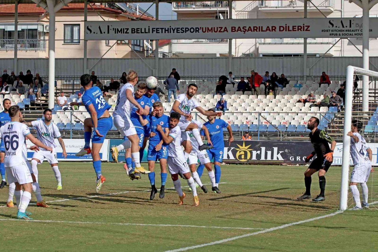 TFF. 2. lig Fethiyespor:1 Pazarspor: 0