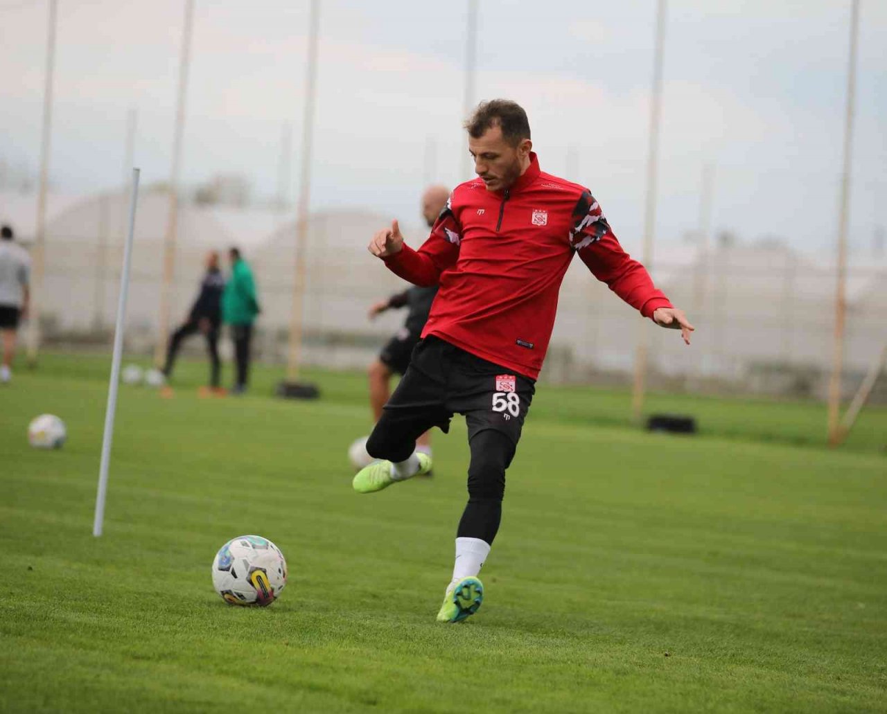 Sivasspor’da neşeli idman