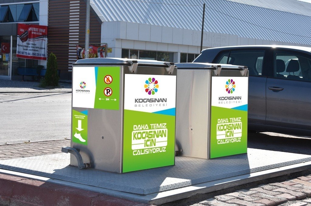 Kocasinan Belediyesi Çevre Dostu Yeraltı Konteyner Sayısını Artırıyor