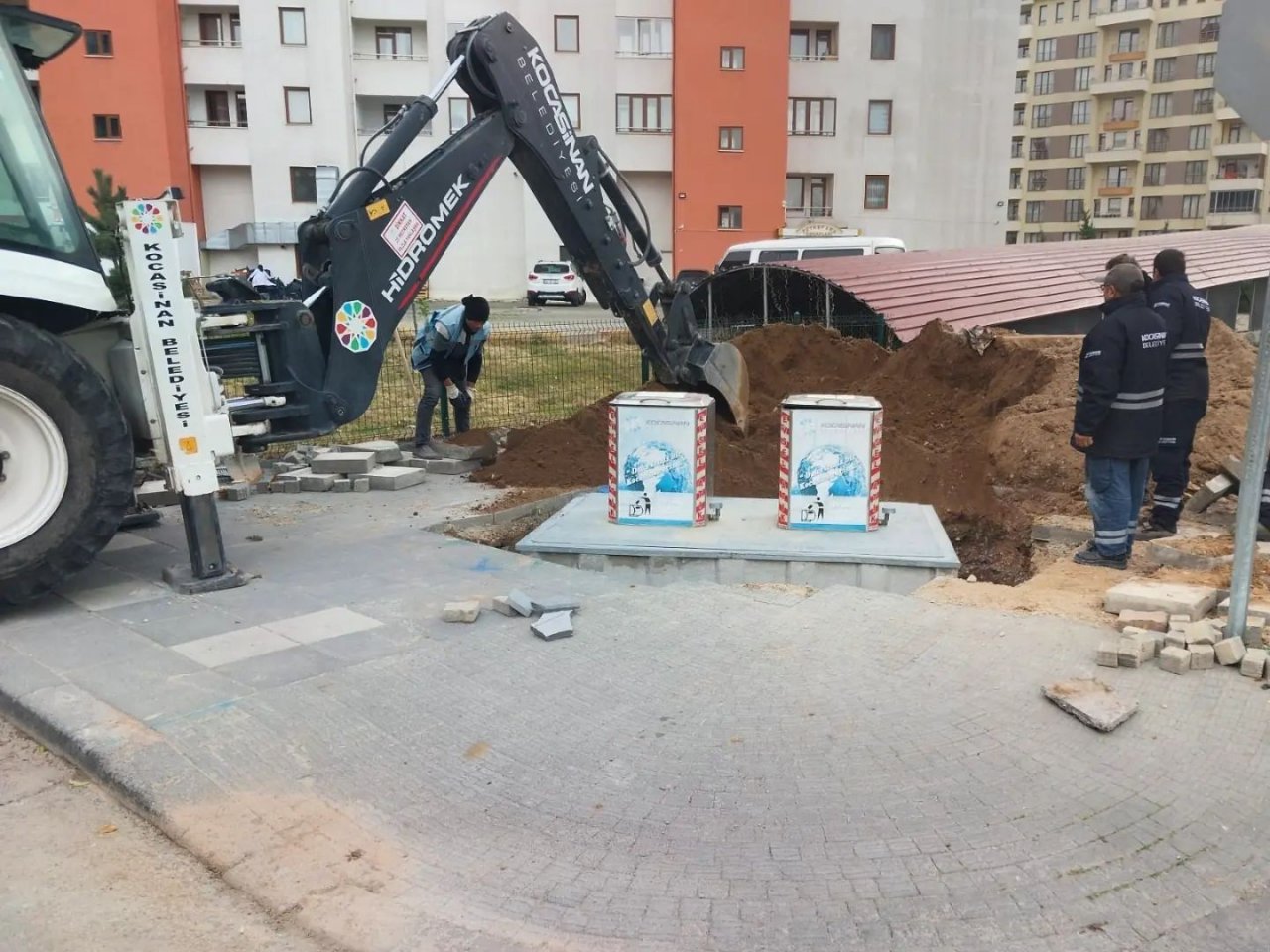 Kocasinan Belediyesi Çevre Dostu Yeraltı Konteyner Sayısını Artırıyor
