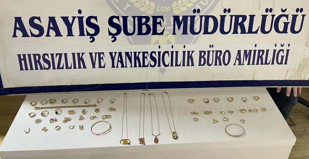 Kuyumcudan 750 bin değerinde altın çalan hırsızlar 24 saat geçmeden yakalandı
