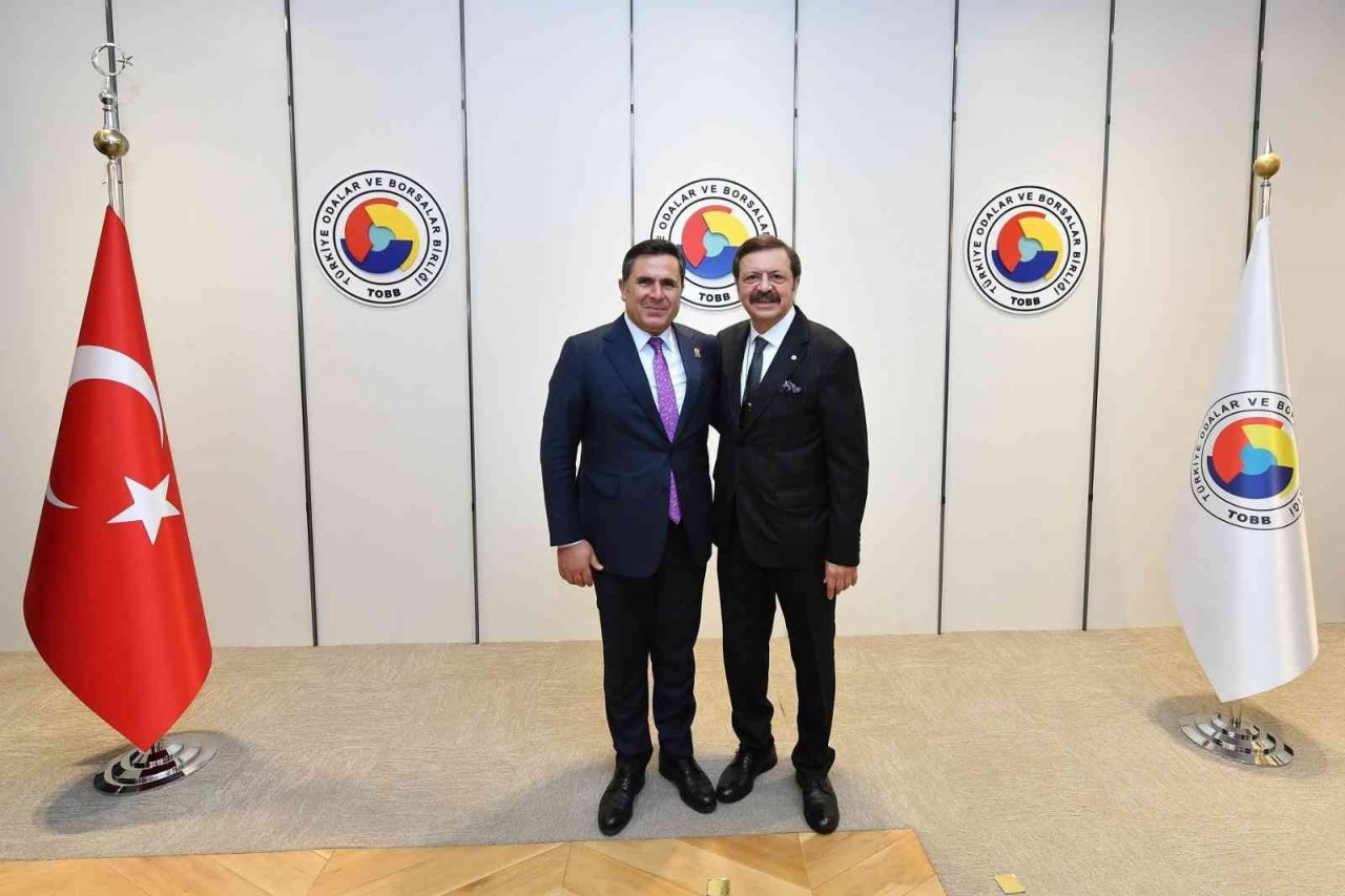 GTB’den TOBB Başkanı Hisarcıklıoğlu’na ziyaret