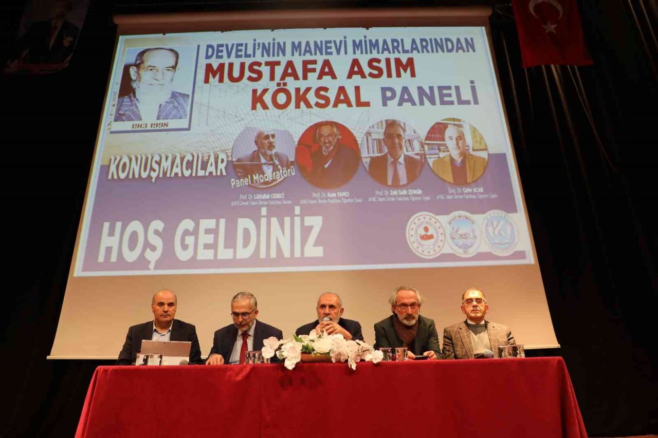 M. Asım Köksal vefatının 24.yılında anıldı