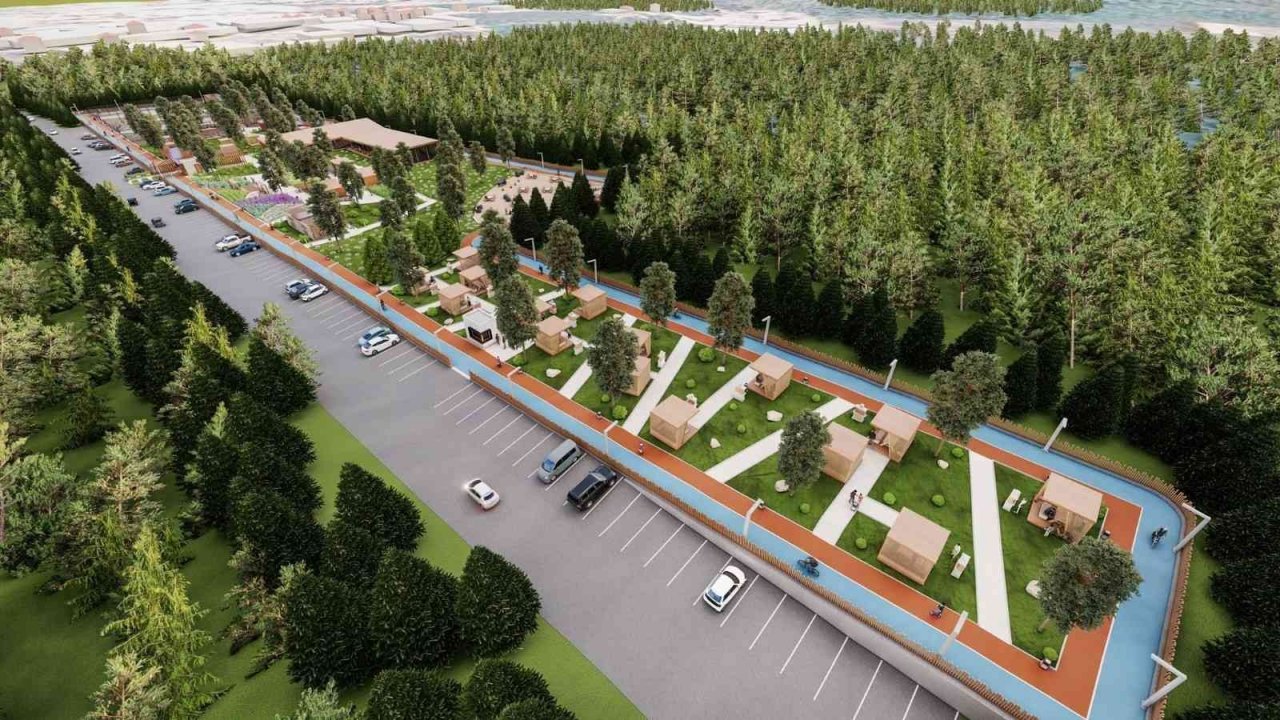 Mesire Alanı ve Merkez Camii projesinin tanıtımı yapıldı