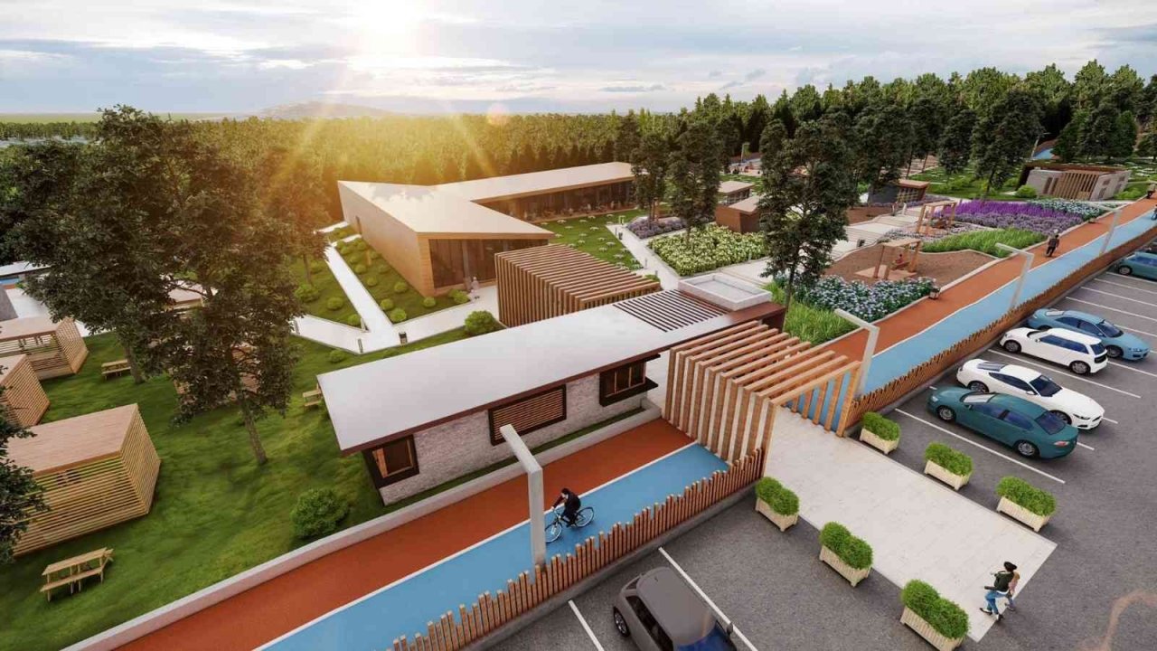 Mesire Alanı ve Merkez Camii projesinin tanıtımı yapıldı