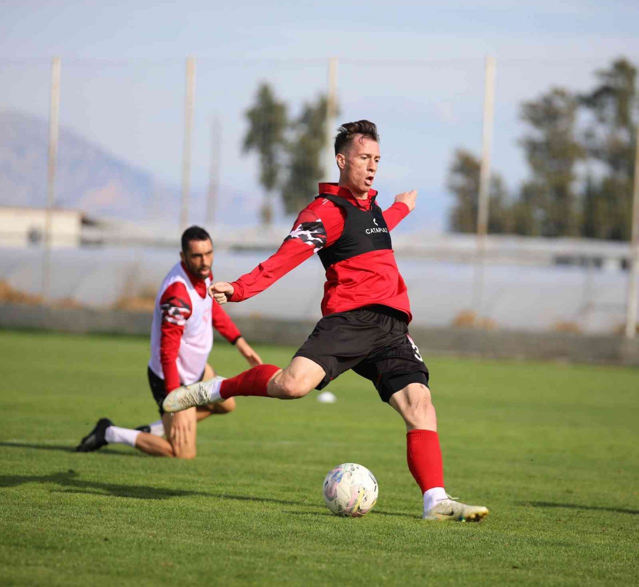 Sivasspor hücum ve savunma çalıştı