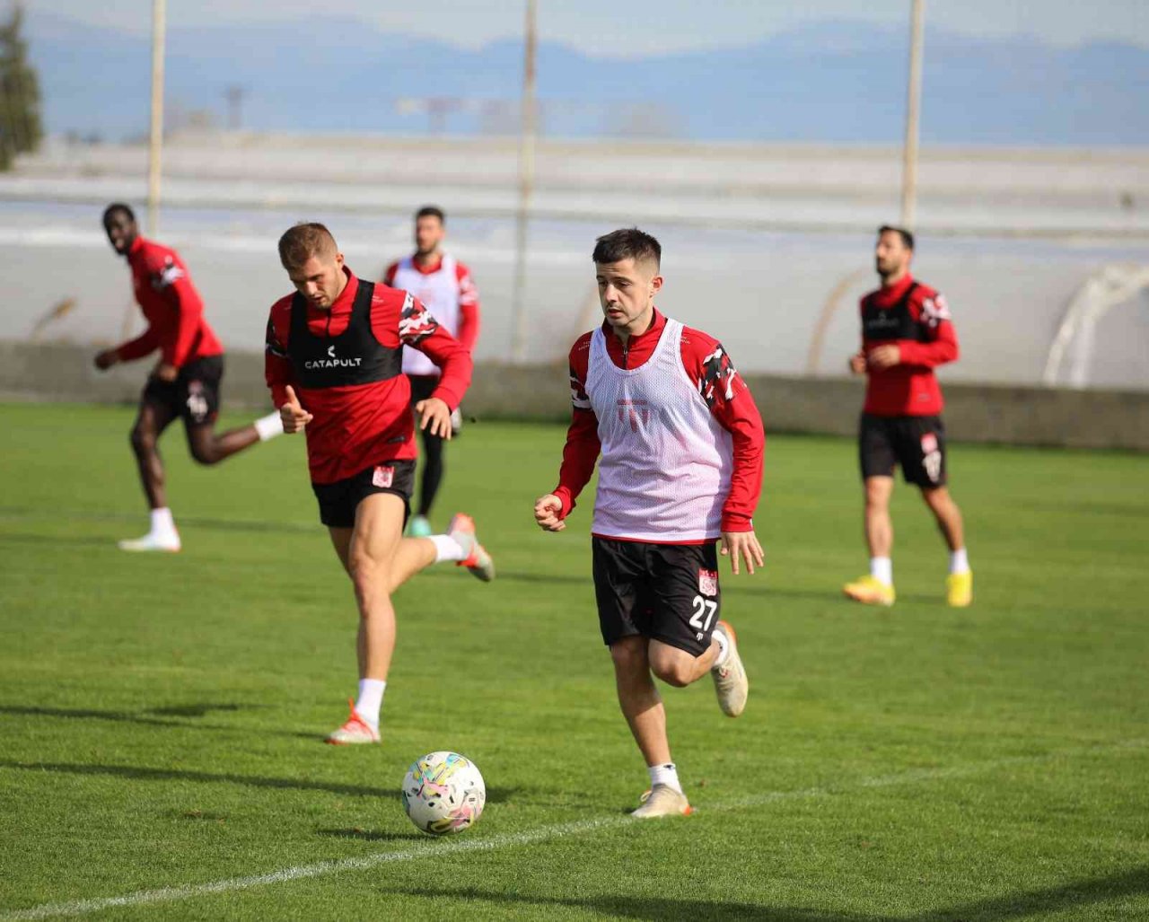 Sivasspor hücum ve savunma çalıştı