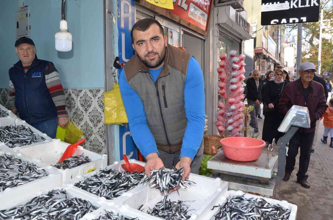 Ordu’da tezgahlarda hamsi bolluğu: Fiyatı 30 liraya düştü