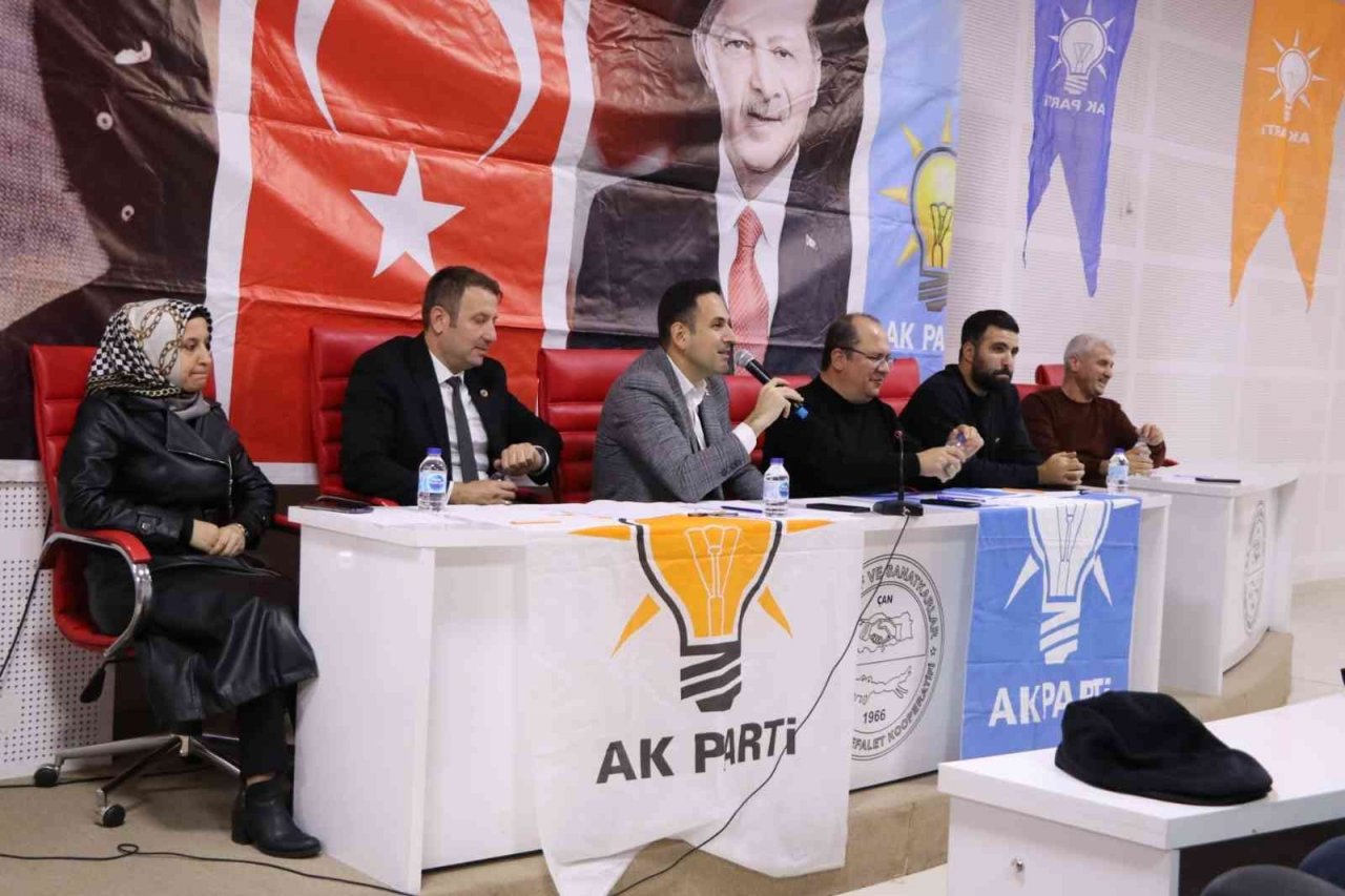 AK Parti teşkilatı Çan’da