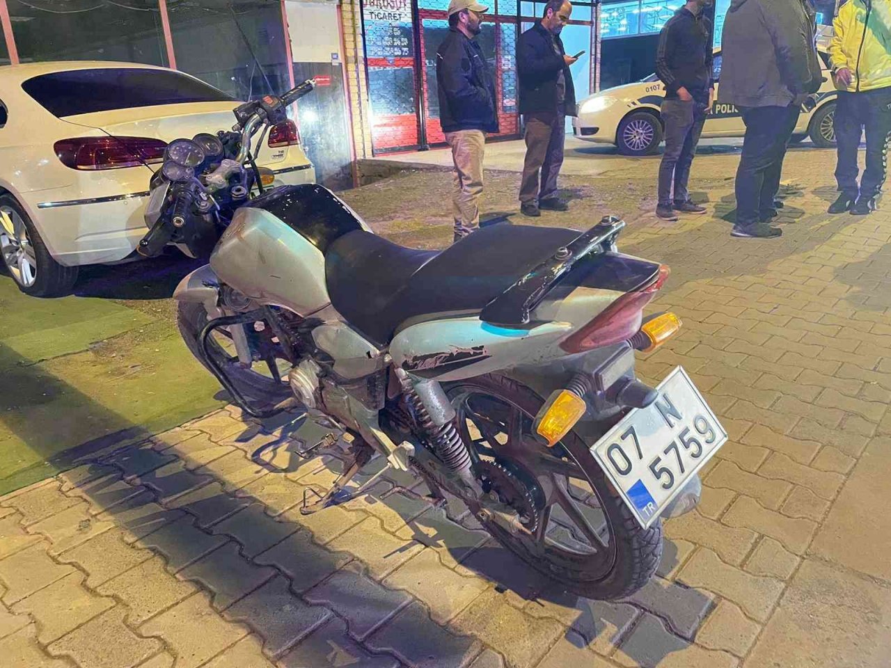 Gazipaşa’da motosiklet kazası: 1 yaralı