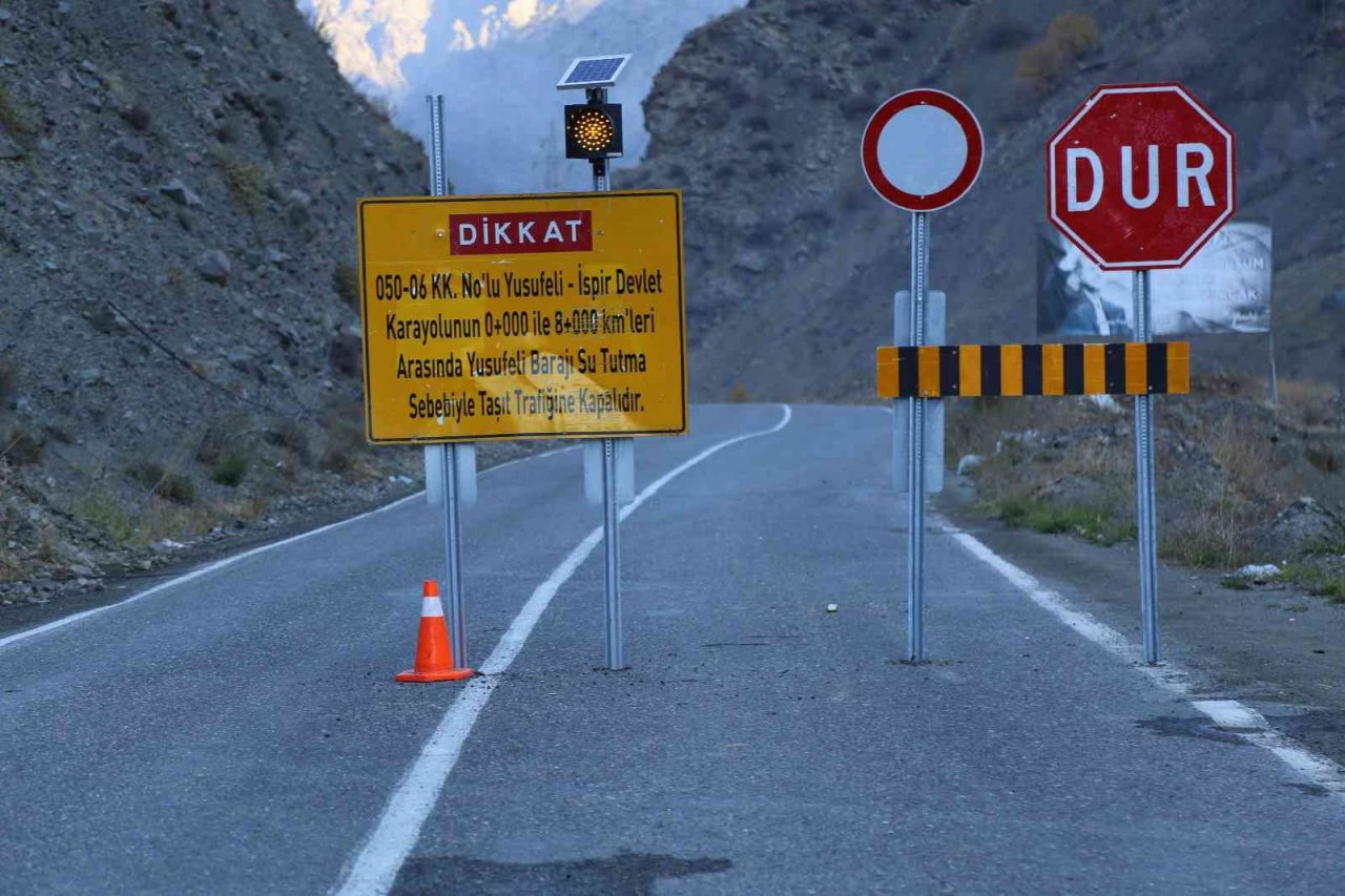 Yusufeli Barajı’nda sular yükselmeye başladı