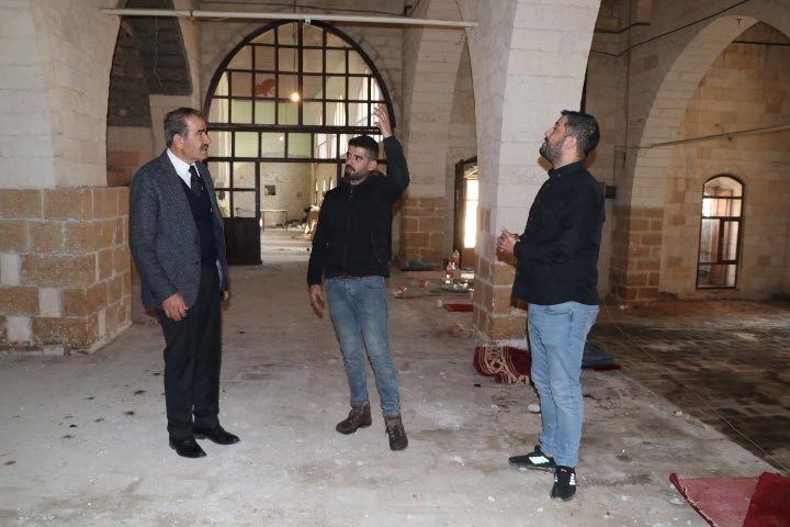 Hani’de tarihi Ulu Caminin restorasyon çalışmaları başladı