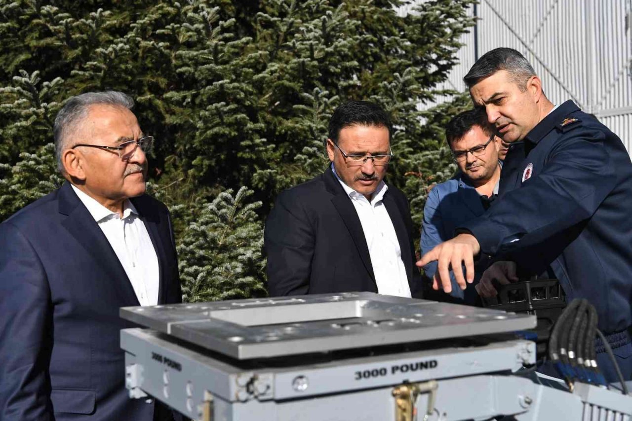 Başkan Büyükkılıç, Rahvan’a bindi, Seyit Onbaşı’yı inceledi