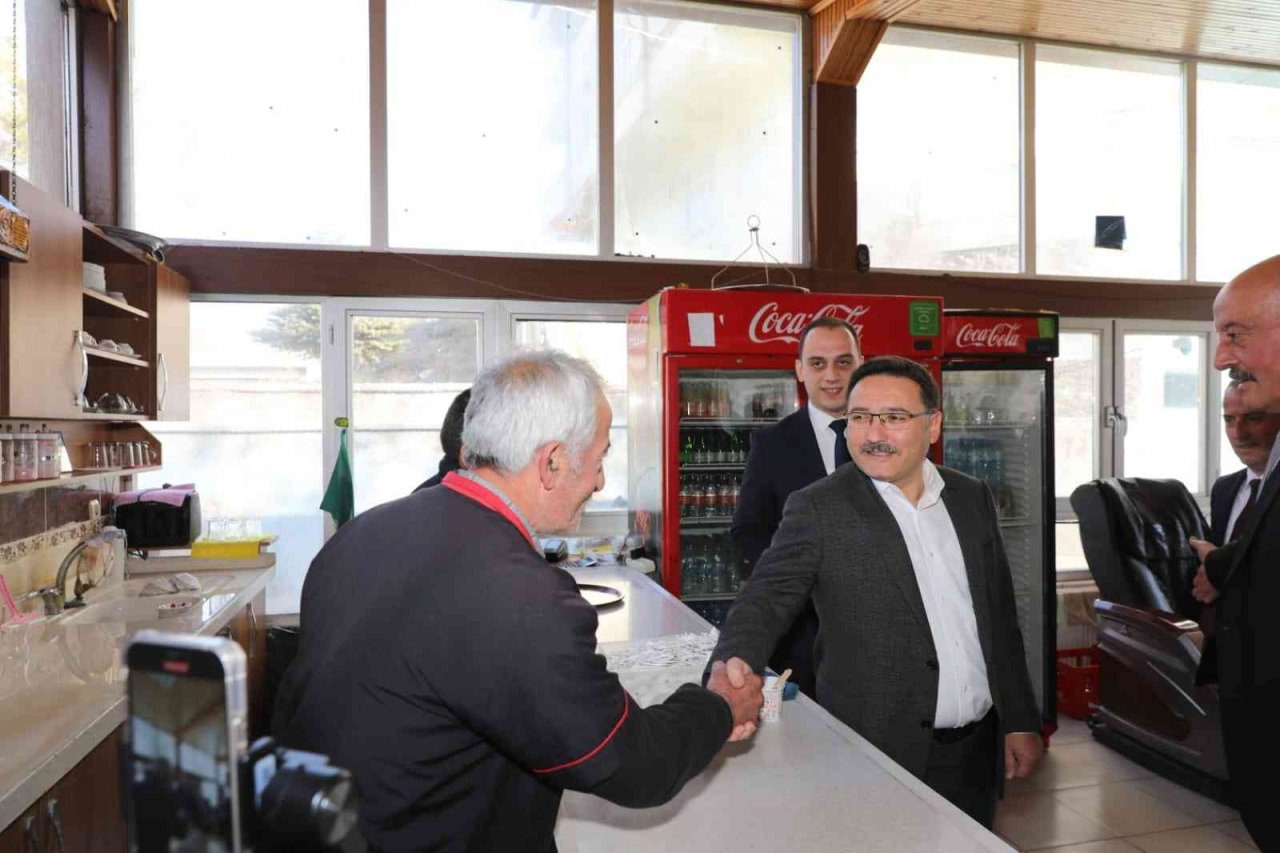 Vali Çiçek İlçe Ziyaretlerine Devam Ediyor