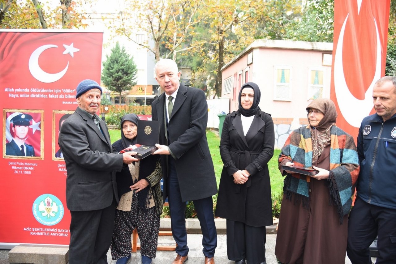 Şehit polisler Onan ve Akoral, rahmetle anıldı