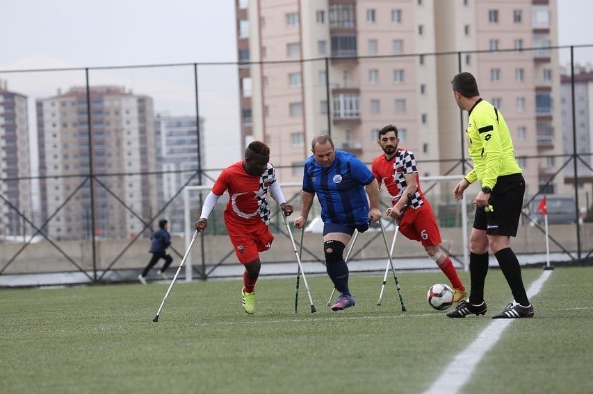 Kocasinan Belediyesi’nin Ampute Futbol Takımı’ndan Büyük Başarı