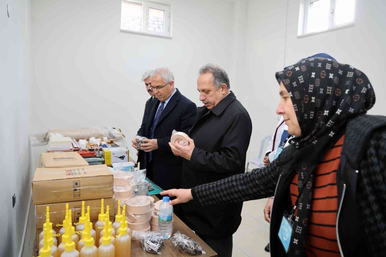 Destek Talas’tan üretmek kadınlardan