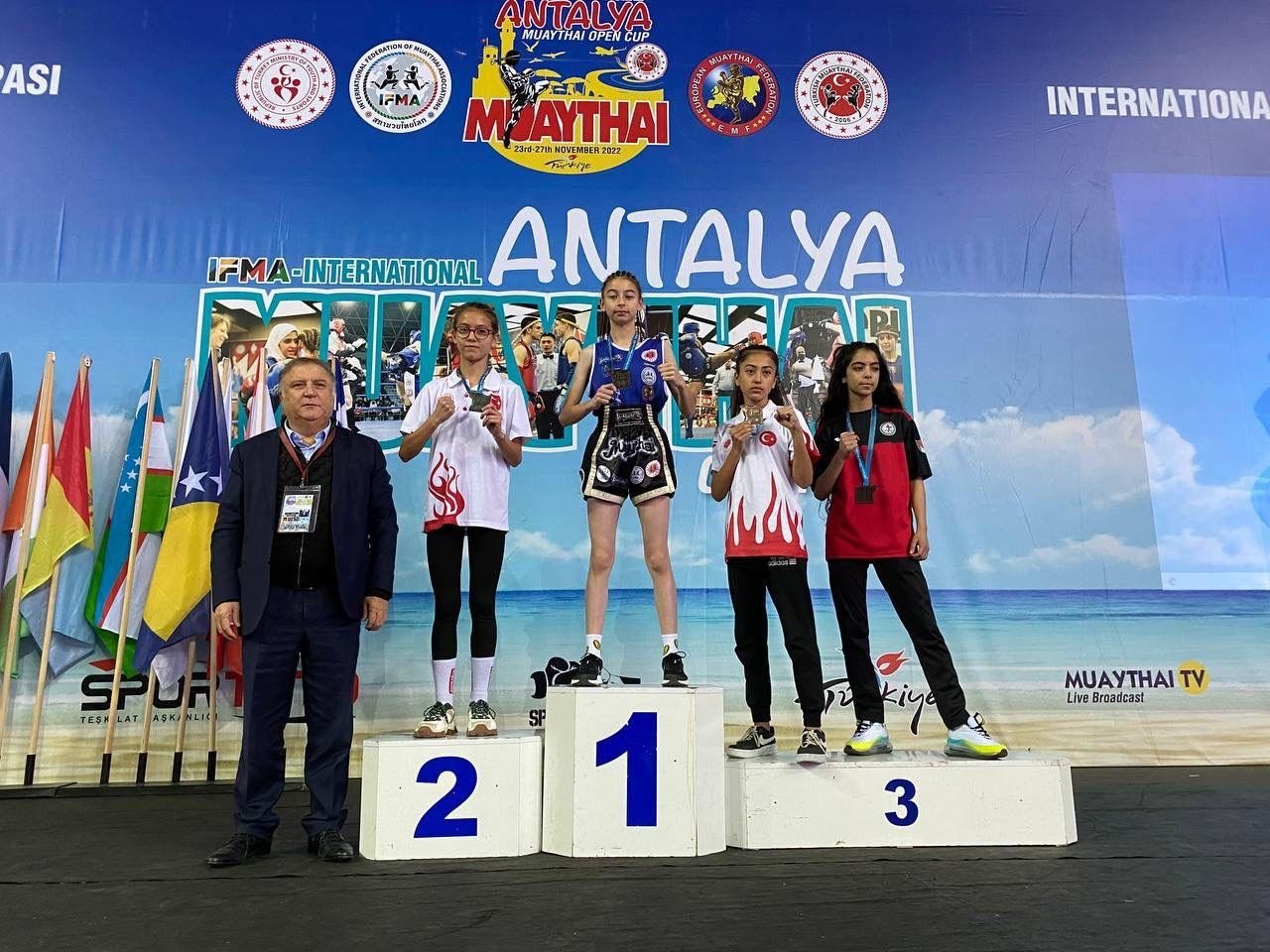 Bolulu sporcular şampiyonadan 3 altın 1 gümüşle döndü