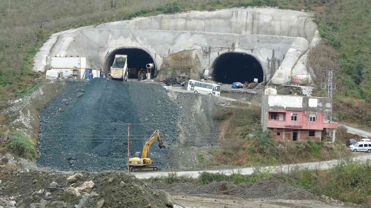 Ordu Çevre Yolu’nda çalışmalar sürüyor