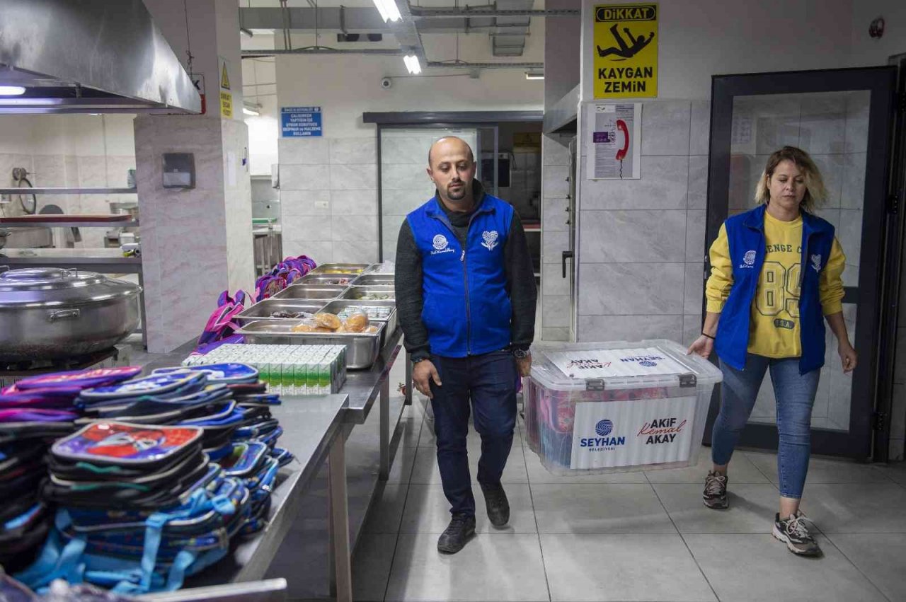 İhtiyaç sahibi öğrencilerin kahvaltısı Seyhan Belediyesinden