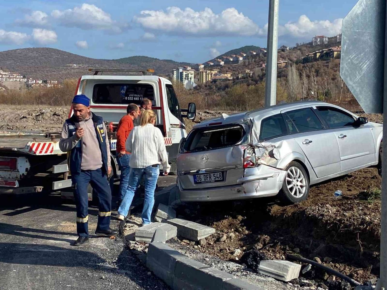 Ankara’da zincirleme kazada 5 araç birbirine girdi