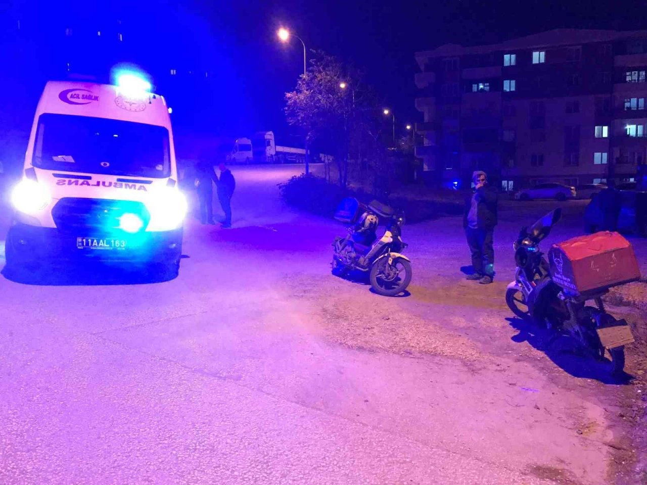 Bilecik’te otomobil ile motosiklet çarpıştı, 1 kişi yaralandı