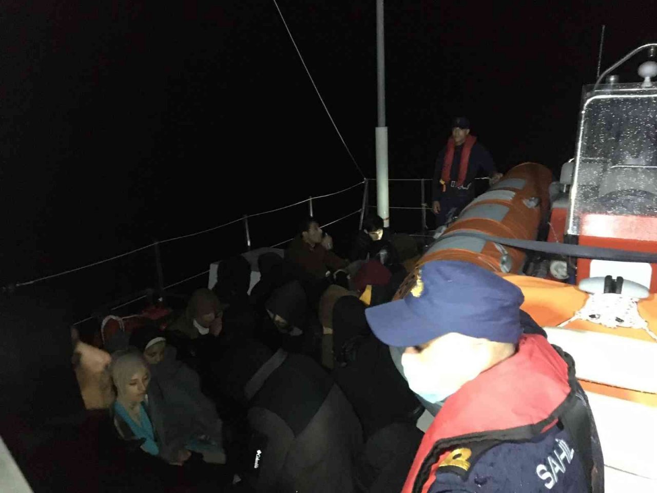 Bodrum’da 31 düzensiz yakalandı, 57’si kurtarıldı