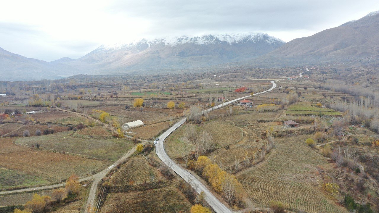 Doğanşehir’de asfaltsız yol kalmadı