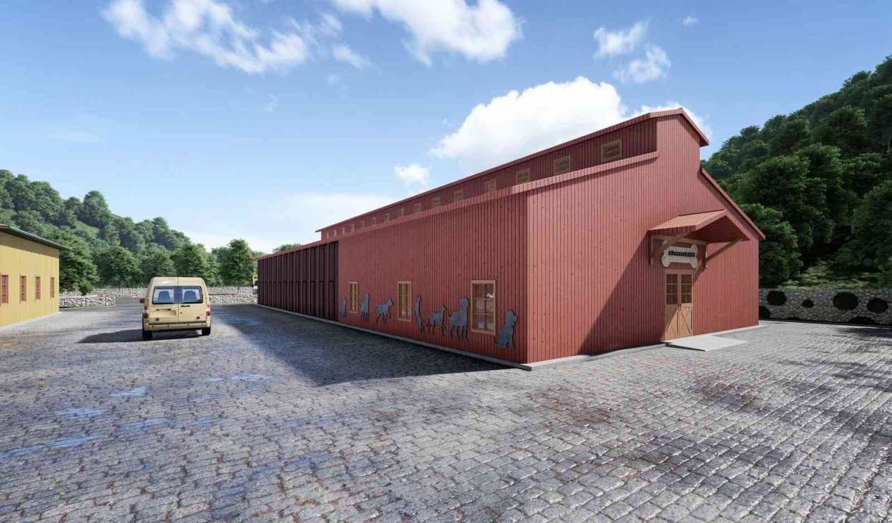 Başıboş hayvanlar için barınak projesi hazır