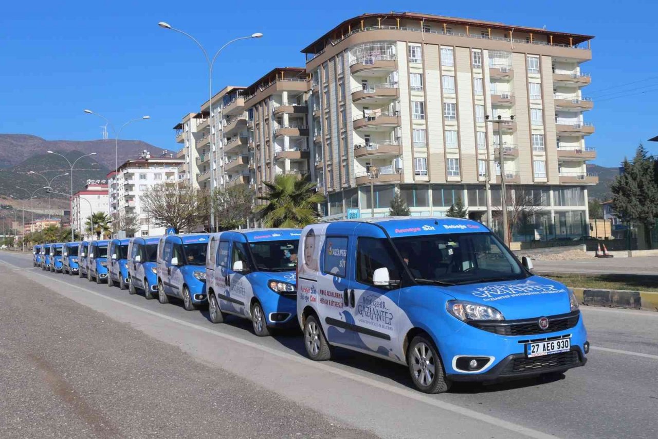 Gaziantep’te 95 bin anne adayına 4 milyon litreyi aşkın süt dağıtıldı