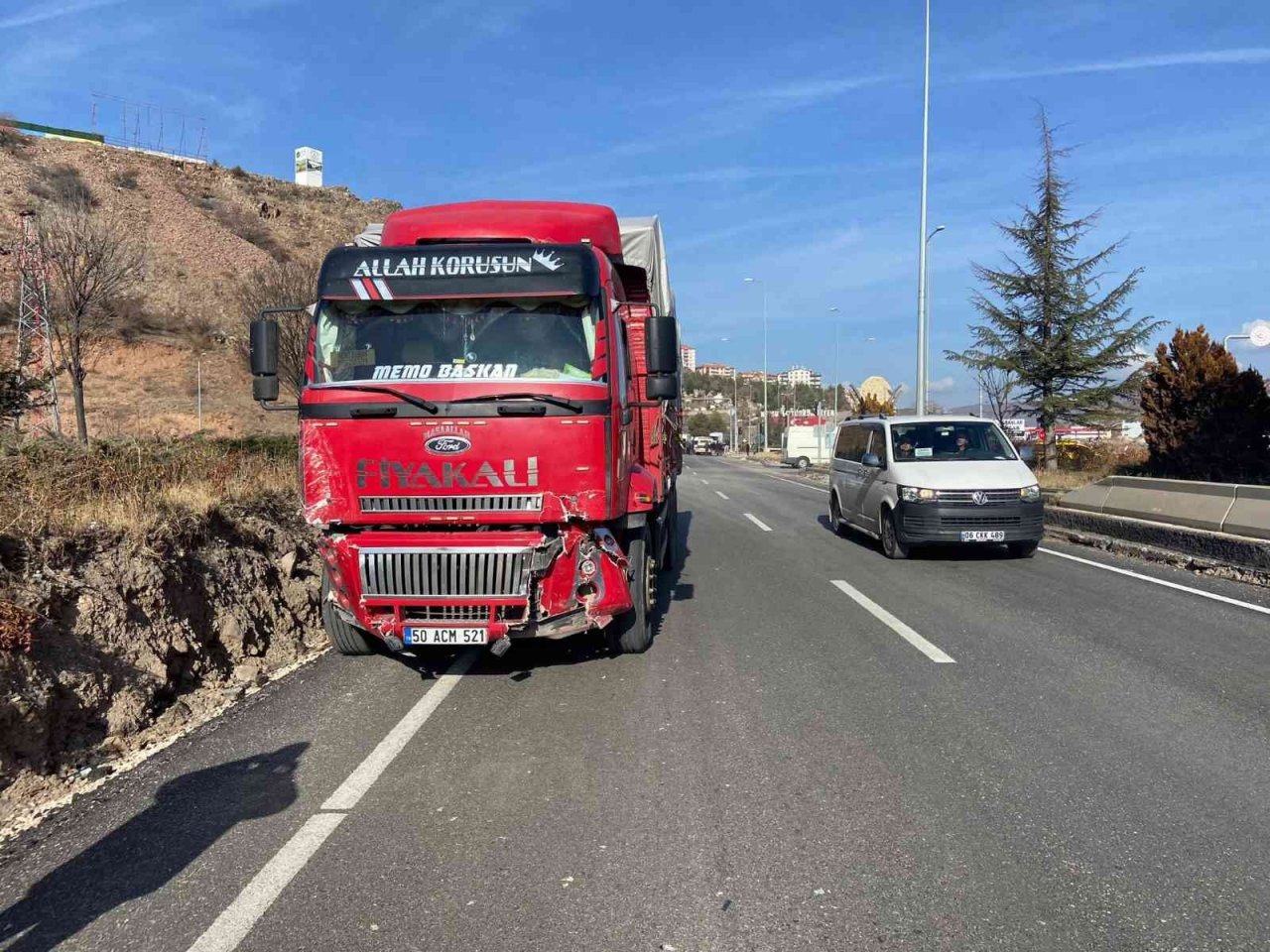 Ankara’da zincirleme kazada 5 araç birbirine girdi